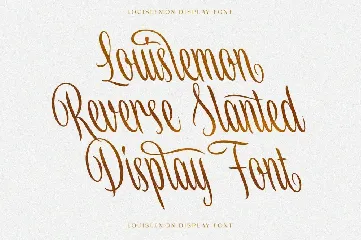 Louislemon font