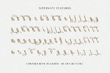 Louislemon font