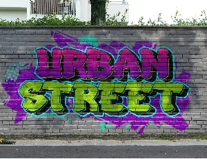 Graffierz Poison - Urban Graffiti Font