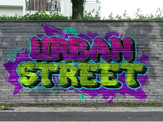 Graffierz Poison - Urban Graffiti Font