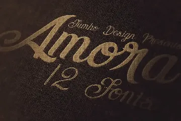 Amora Script font