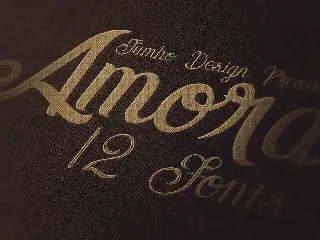 Amora Script font