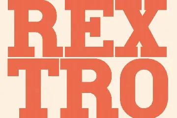 Rextro Old School Font