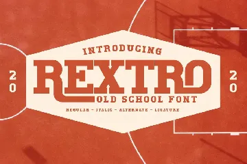 Rextro Old School Font