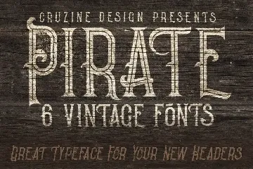 Pirate- Vintage Style Font