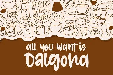 Dalgona - Quirky Font