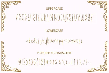 Flowerista - girly handwriting floral style font