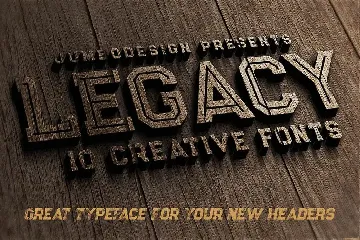 Legacy - Vintage Style Font