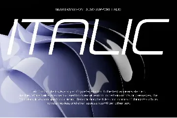 Megatrans - Futuristic Typeface font