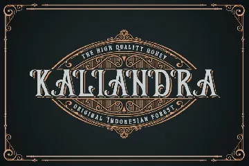 Blind Qualifier - Display Vintage font