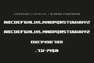 Hard Sport font