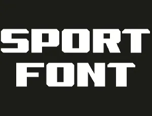 Hard Sport font