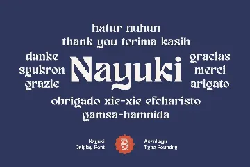 Nayuki font