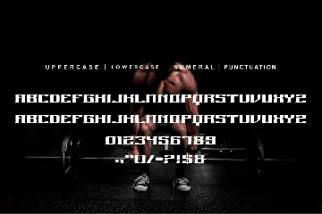 Gym Sports font