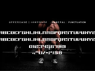 Gym Sports font