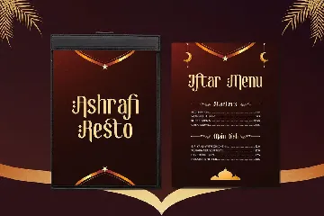 Nightly Ramadhan - Arabic Font