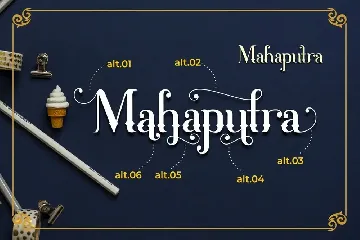 Mahaputra - Elegant Display Font