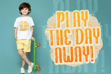 Shiny Kids - Playful Display Font