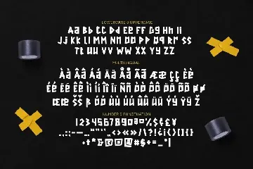 Blacktape font