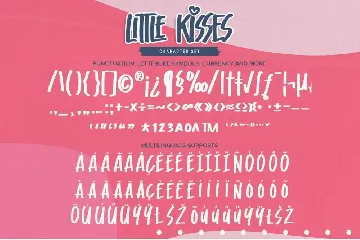 little Kisses - Playful Display Font