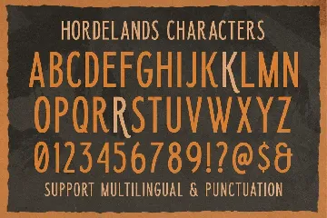 Horderlands font