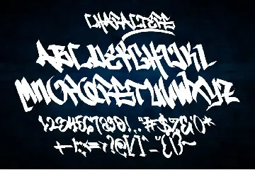 Helvair - Realistic Monoline Graffiti Font