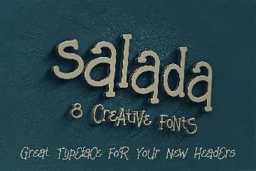 Salada - Funny Style Font