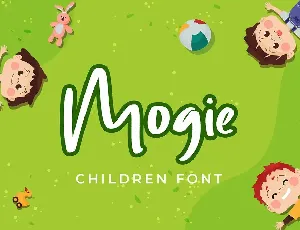 Mogie Cute and Amazing Display Font