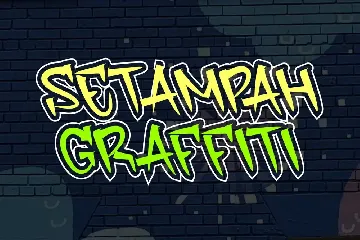 Setampah - Graffiti Font