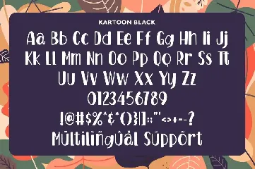 Kartoon - A Playfull font