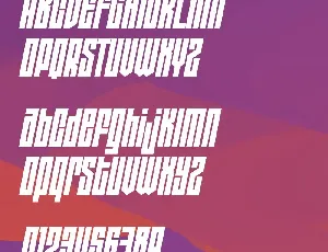 Blocker font