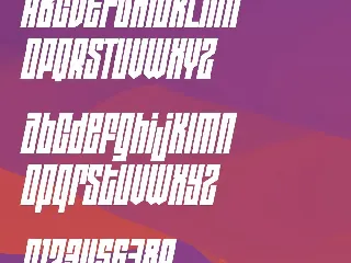 Blocker font