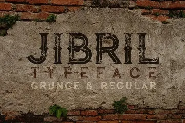 Jibril - Vintage Style Font