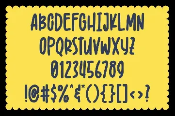 Kidsbunny - a Playful Font