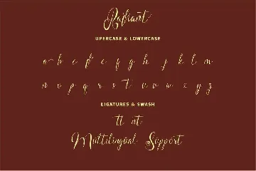 Radiant font