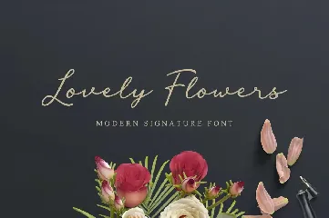 Lovely Flowers font