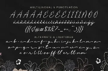 Lovely Flowers font