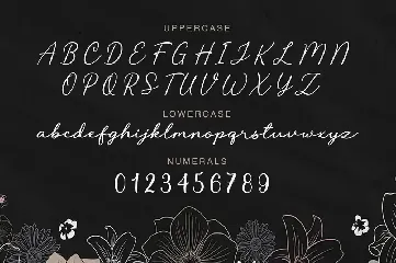 Lovely Flowers font