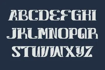 Zoyavia Serif Display Typeface font