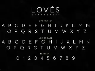 Loves - Classy Sans Family font