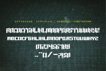 Rusher Gaming font