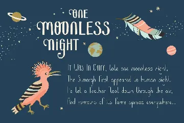 Moonless Handmade Font Duo