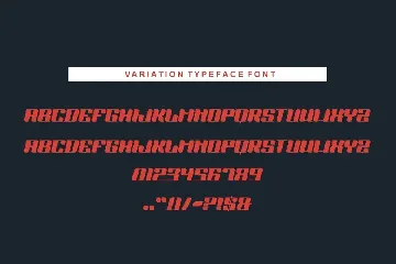 Smart Speedo Font