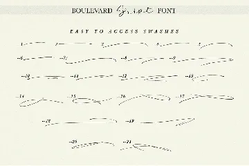 Boulevard - Handwritten Font Duo