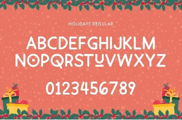 Holidays Font Duo