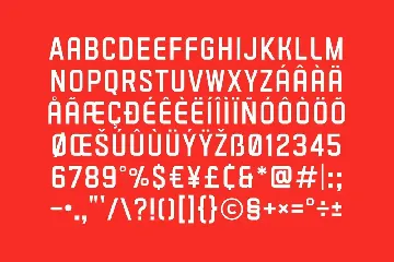 Vectro font