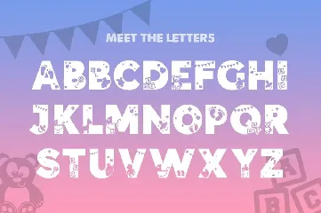 Baby Silhouette Font