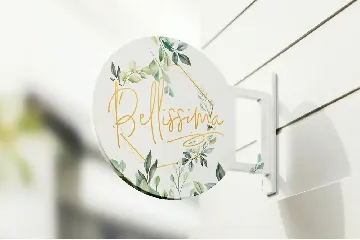 Bellissima Signature Script Font