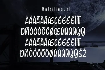 Bancors - Monoline Font