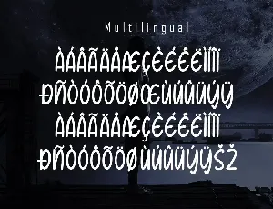 Bancors - Monoline Font